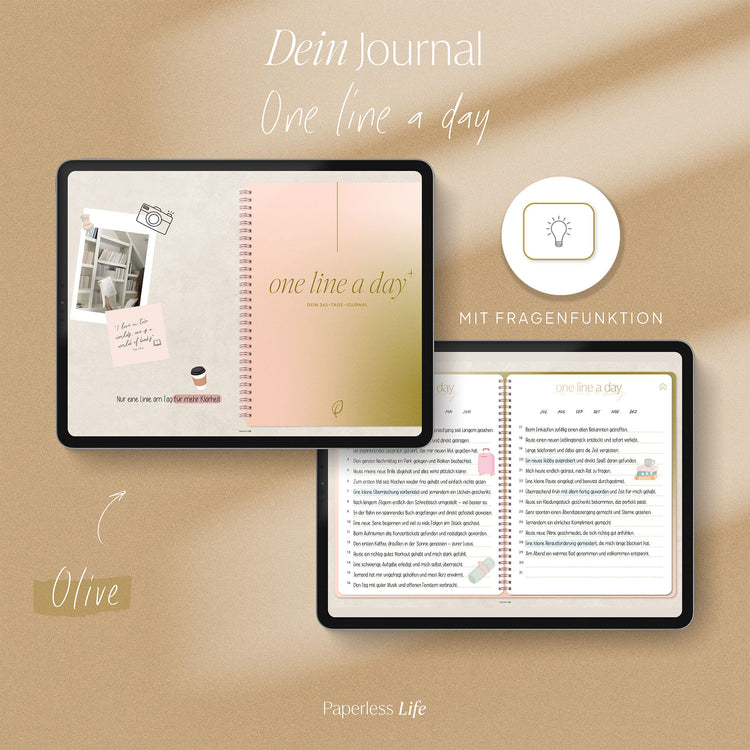 One Line a Day | 1‑Jahres‑Tagebuch