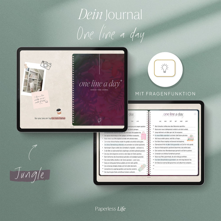 One Line a Day | 1‑Jahres‑Tagebuch