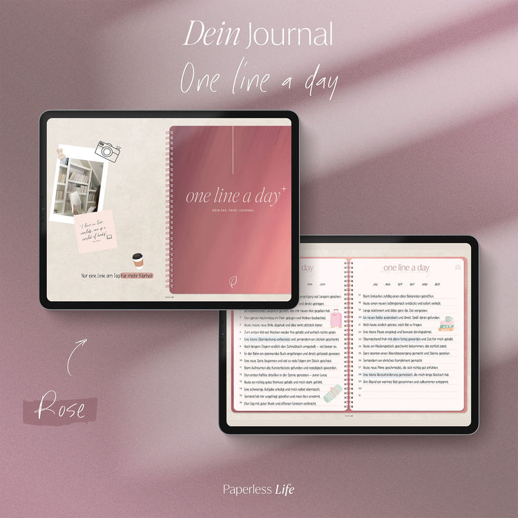 One Line a Day | 1‑Jahres‑Tagebuch