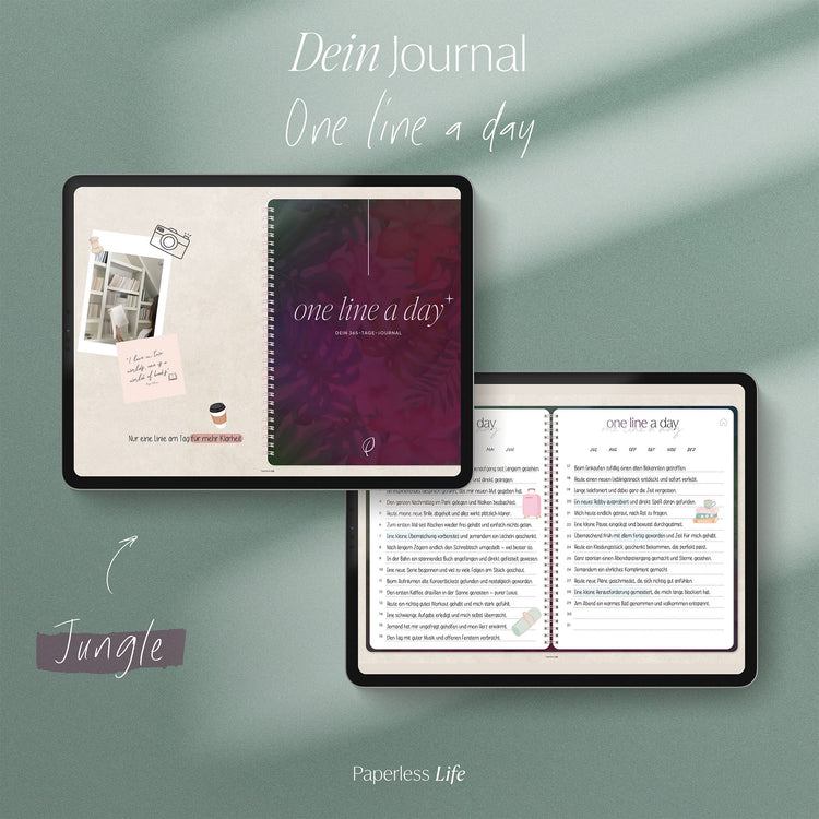 One Line a Day | 1‑Jahres‑Tagebuch