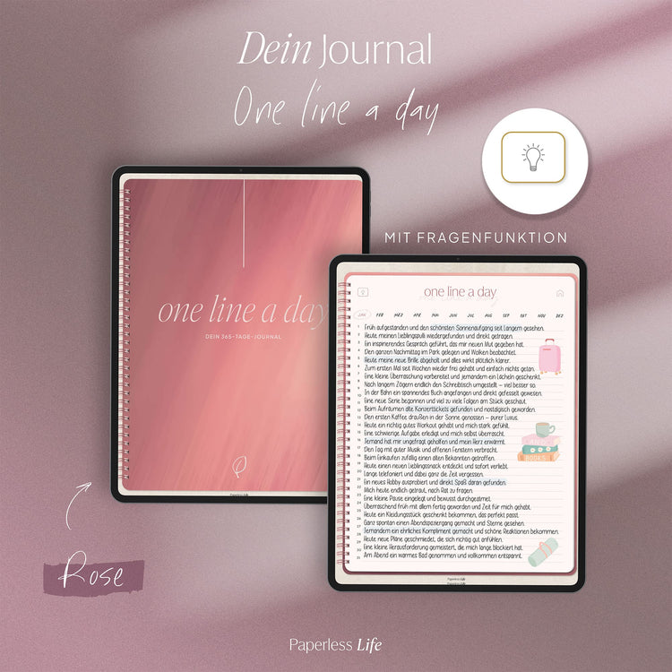 One Line a Day | 1‑Jahres‑Tagebuch