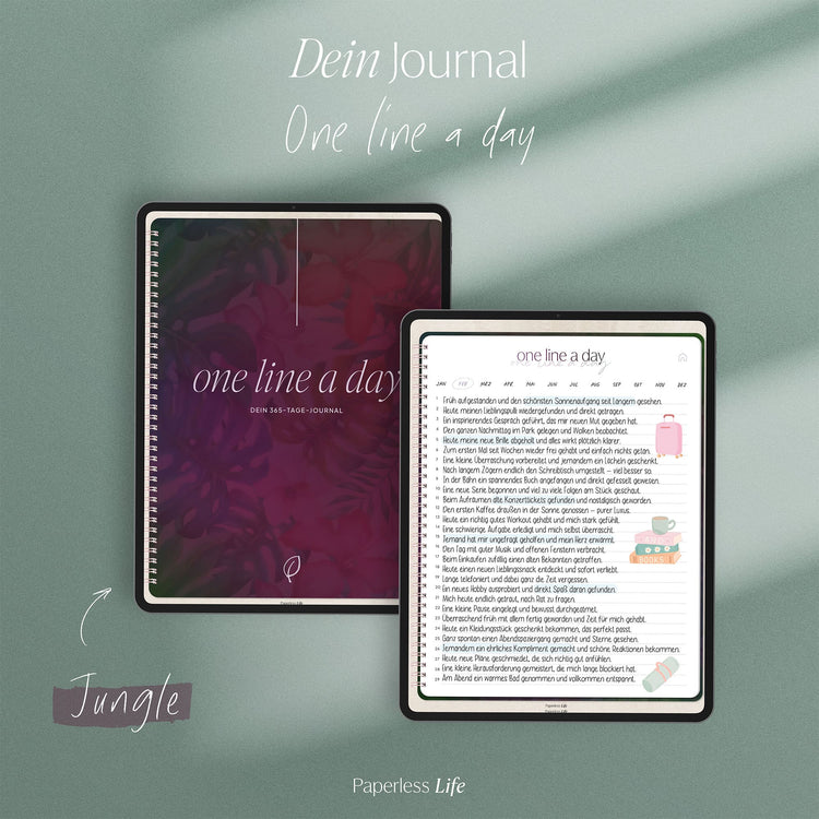 One Line a Day | 1‑Jahres‑Tagebuch