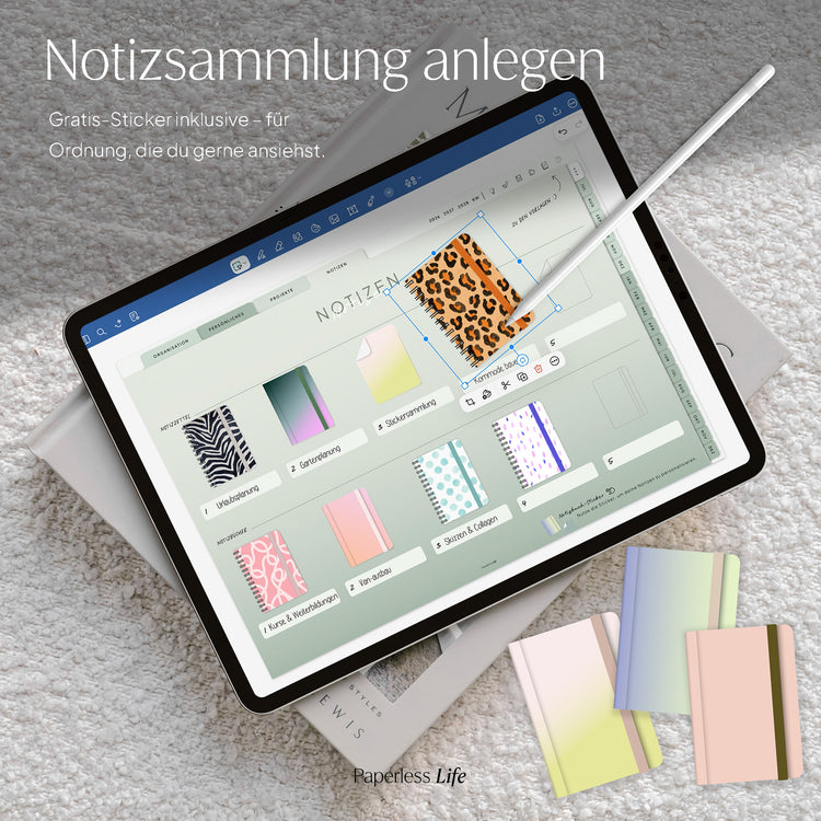 18-Month Digital Planner July 2025 - December 2026 | The Game Changer