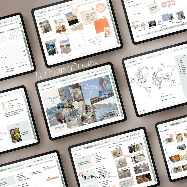 18-Month Digital Planner July 2025 - December 2026 | The Game Changer