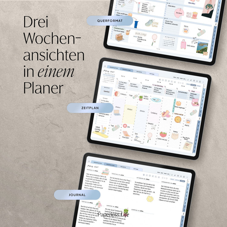 18-Month Digital Planner July 2025 - December 2026 | The Game Changer