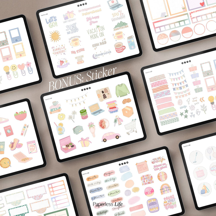 18-Month Digital Planner July 2025 - December 2026 | The Game Changer