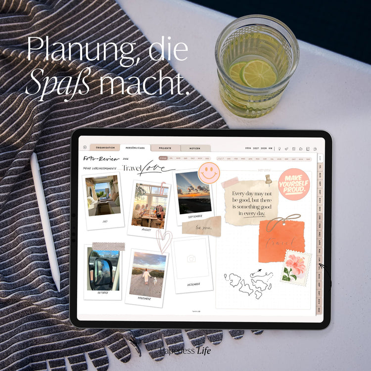 18-Month Digital Planner July 2025 - December 2026 | The Game Changer