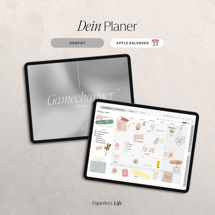 18-Month Digital Planner July 2025 - December 2026 | The Game Changer