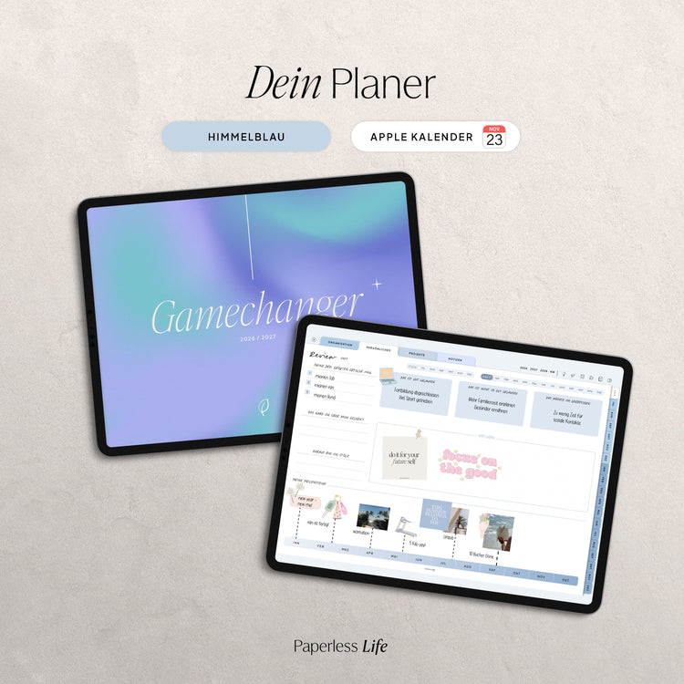 18-Month Digital Planner July 2025 - December 2026 | The Game Changer