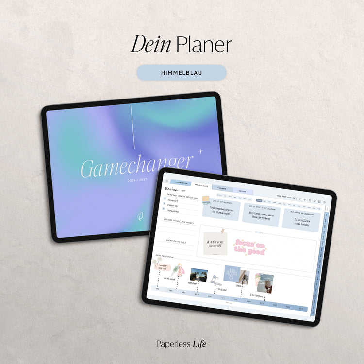 18-Month Digital Planner July 2025 - December 2026 | The Game Changer
