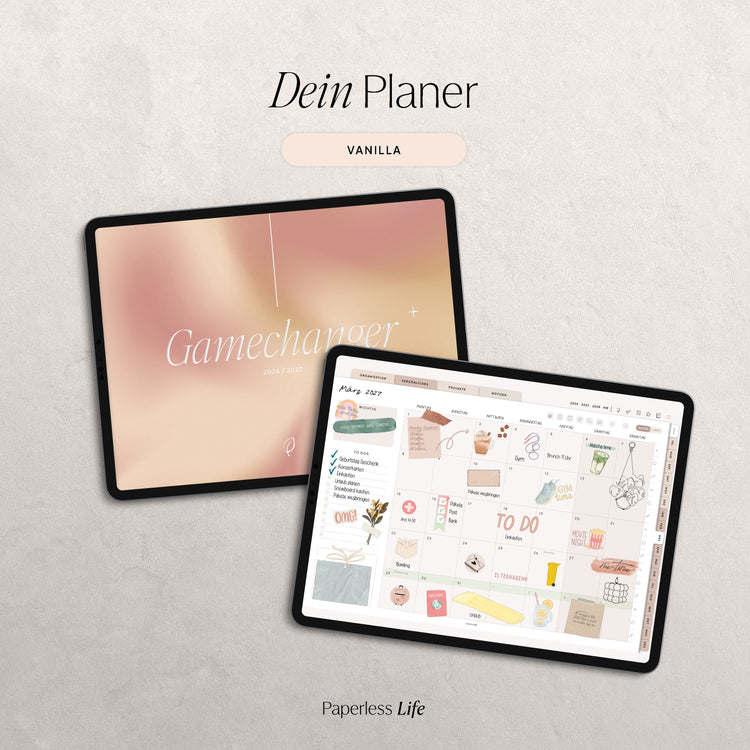 18-Month Digital Planner July 2025 - December 2026 | The Game Changer