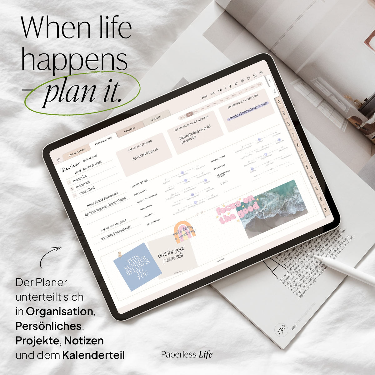 Digitaler Planer 2026 | Der Gamechanger