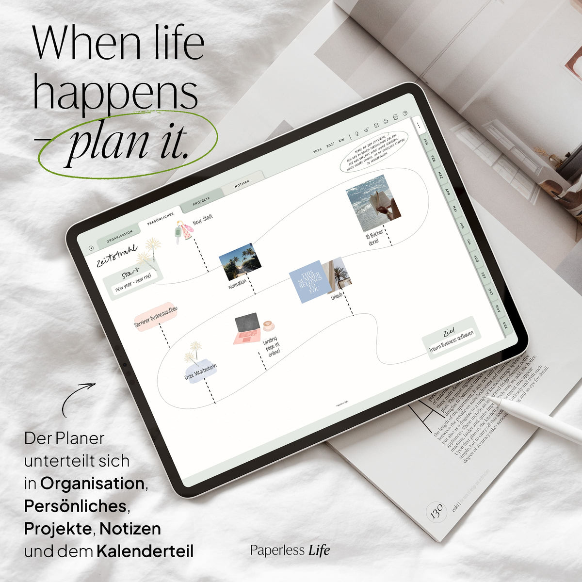 Digitaler Planer 2026 | Der Gamechanger