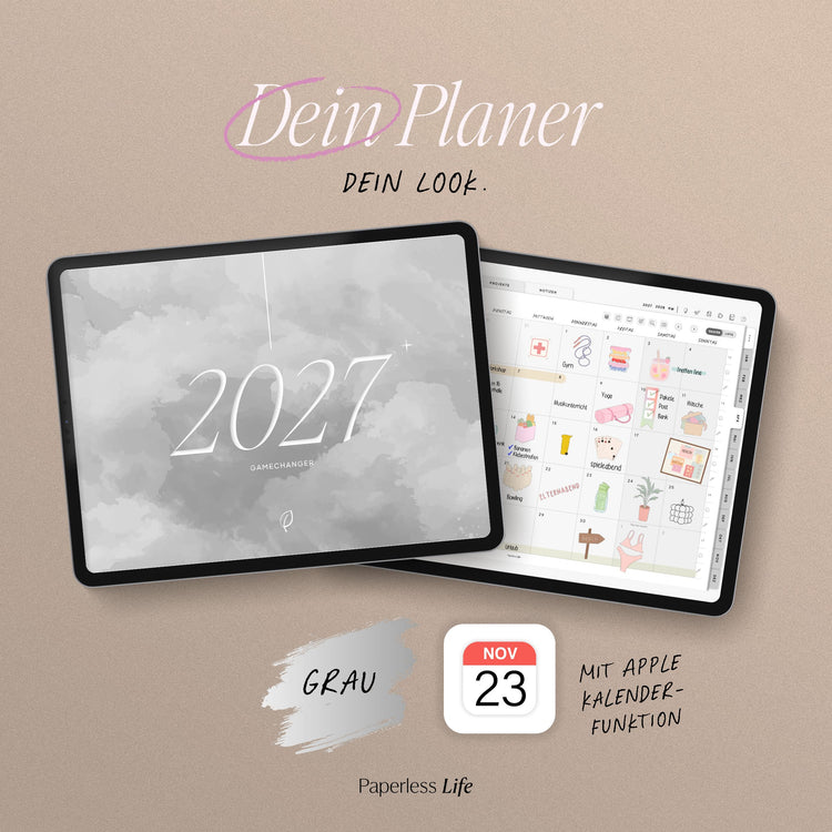 Digitaler Planer 2027 | Der Gamechanger
