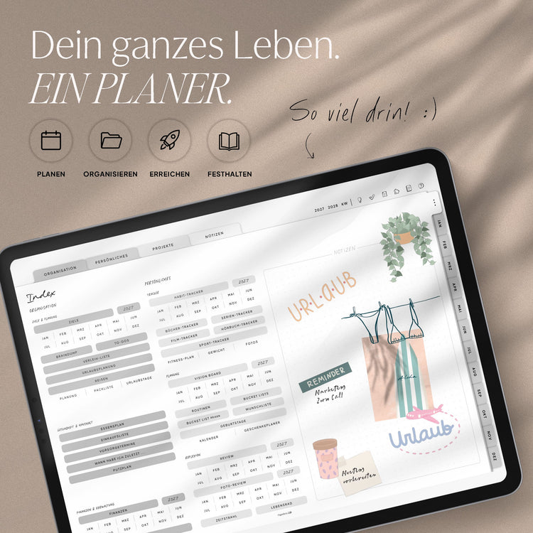 Digitaler Planer 2027 | Der Gamechanger