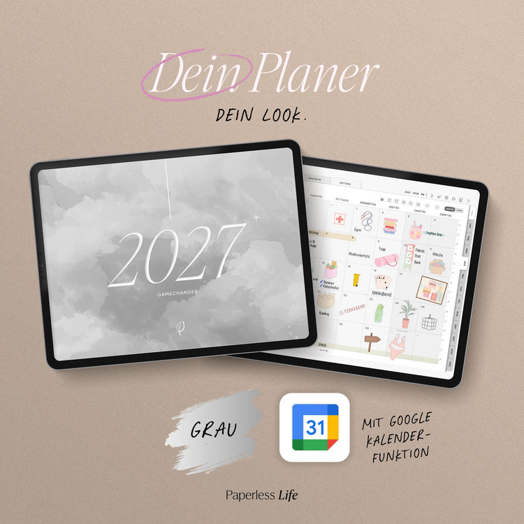 Digitaler Planer 2027 | Der Gamechanger