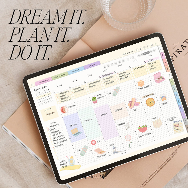 Digitaler Planer 2027 | Der Gamechanger