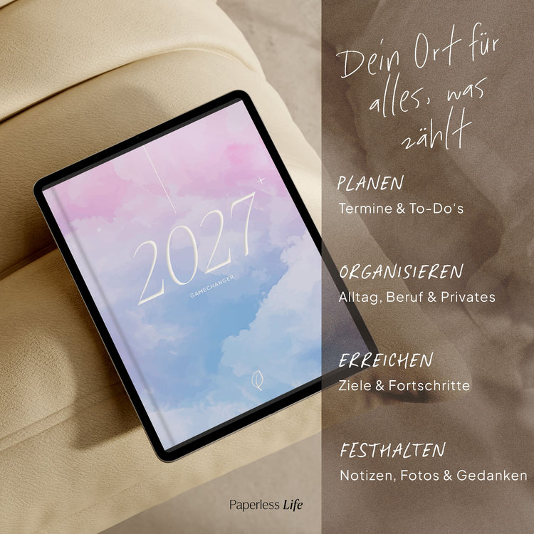 Digitaler Planer 2027 | Der Gamechanger