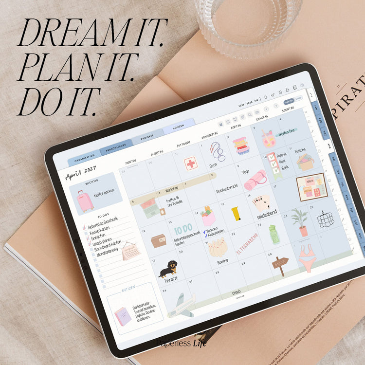 Digitaler Planer 2027 | Der Gamechanger