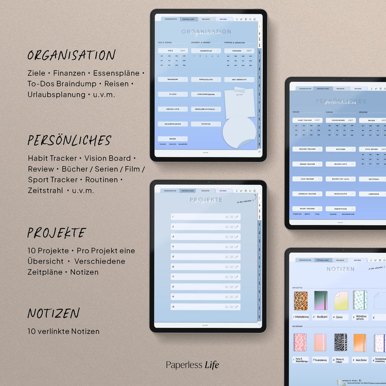 Digitaler Planer 2027 | Der Gamechanger