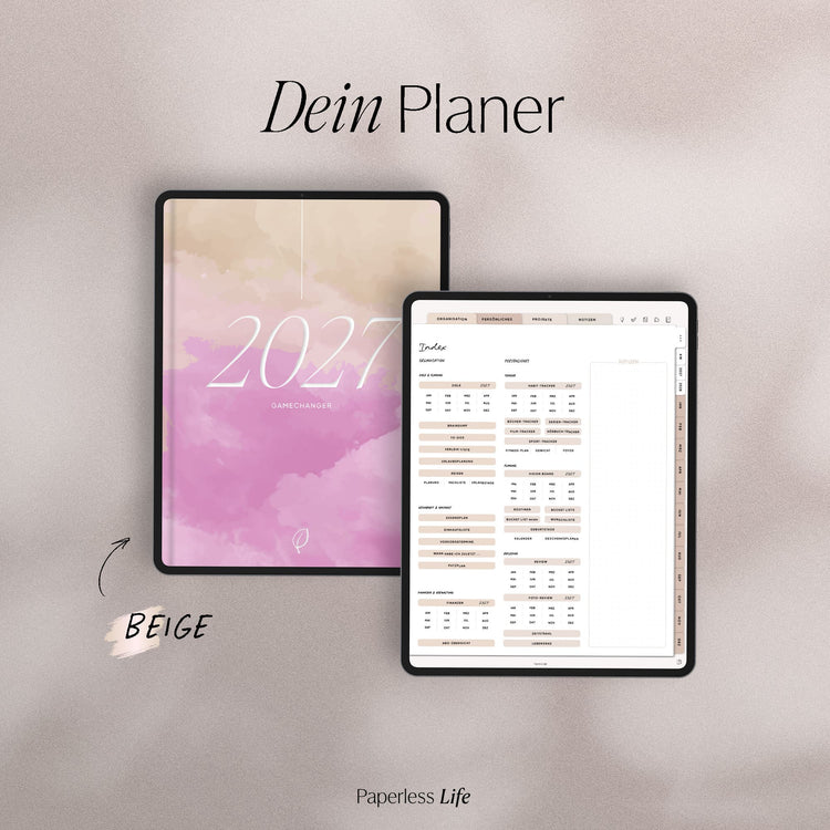 Digitaler Planer 2027 | Der Gamechanger