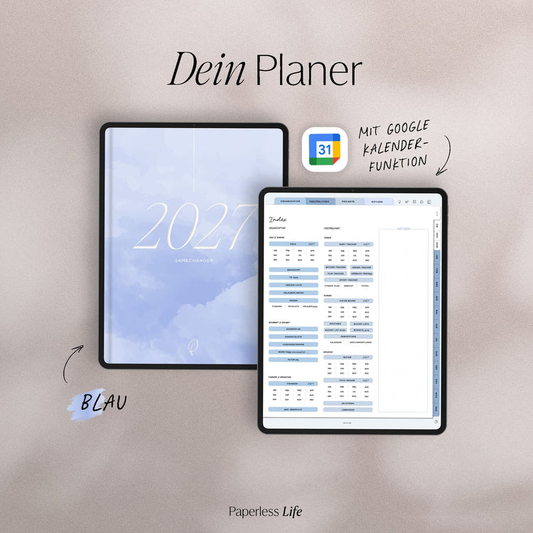 Digitaler Planer 2027 | Der Gamechanger