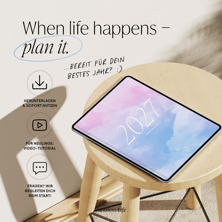 Digitaler Planer 2027 | Der Gamechanger