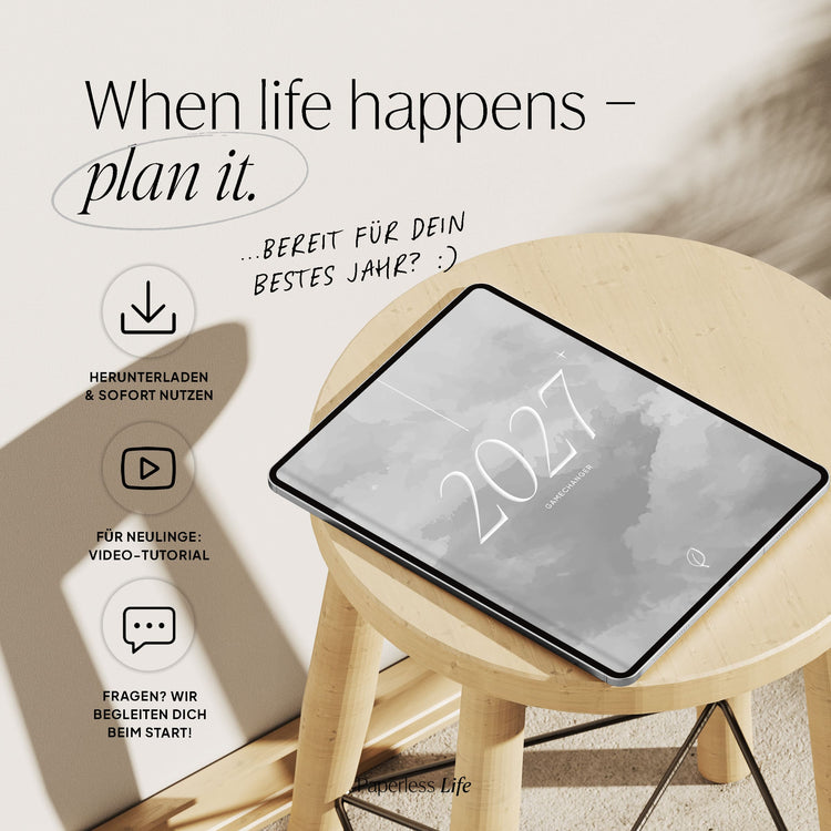 Digitaler Planer 2027 | Der Gamechanger