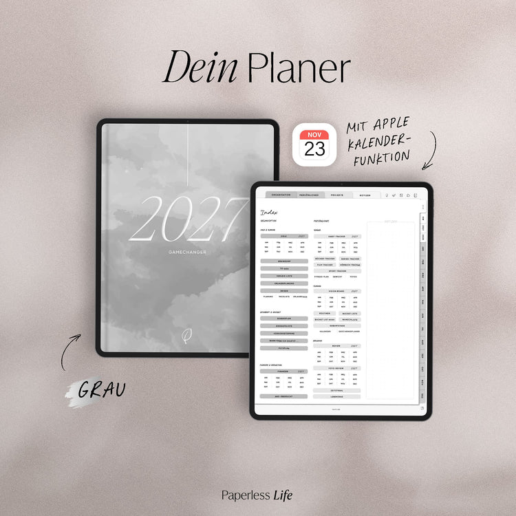 Digitaler Planer 2027 | Der Gamechanger