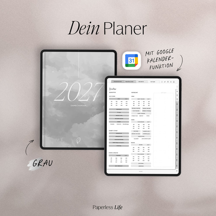 Digitaler Planer 2027 | Der Gamechanger