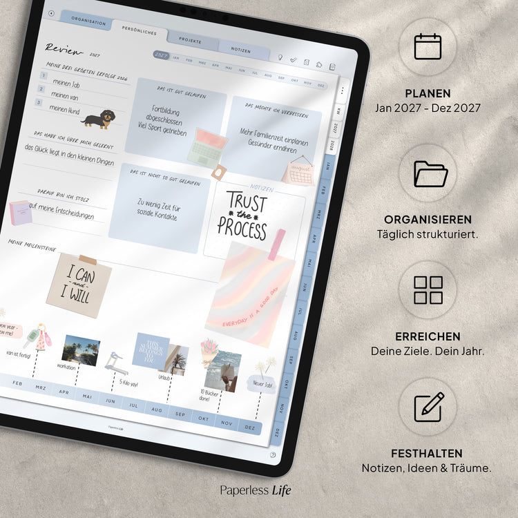 Digitaler Planer 2027 | Der Gamechanger