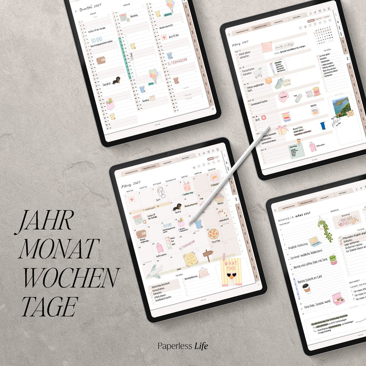 Digitaler Planer 2027 | Der Gamechanger
