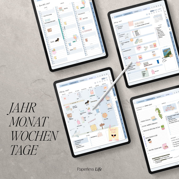 Digitaler Planer 2027 | Der Gamechanger