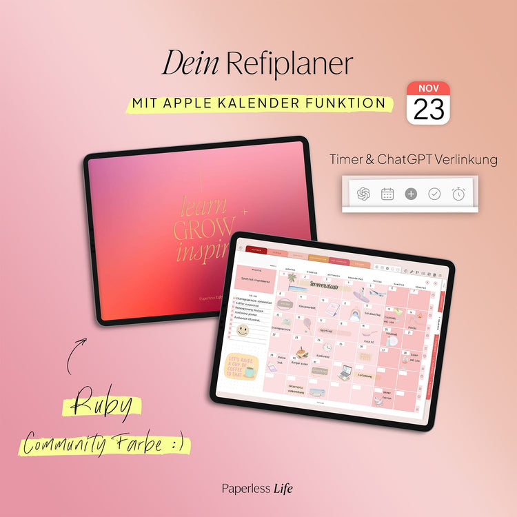 Digitaler Referendariatsplaner | Der Refchanger