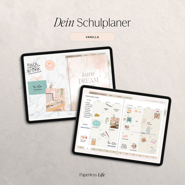 Digital Student Calendar 2025/26
