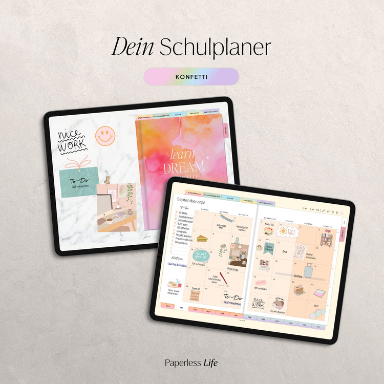 Digital Student Calendar 2025/26