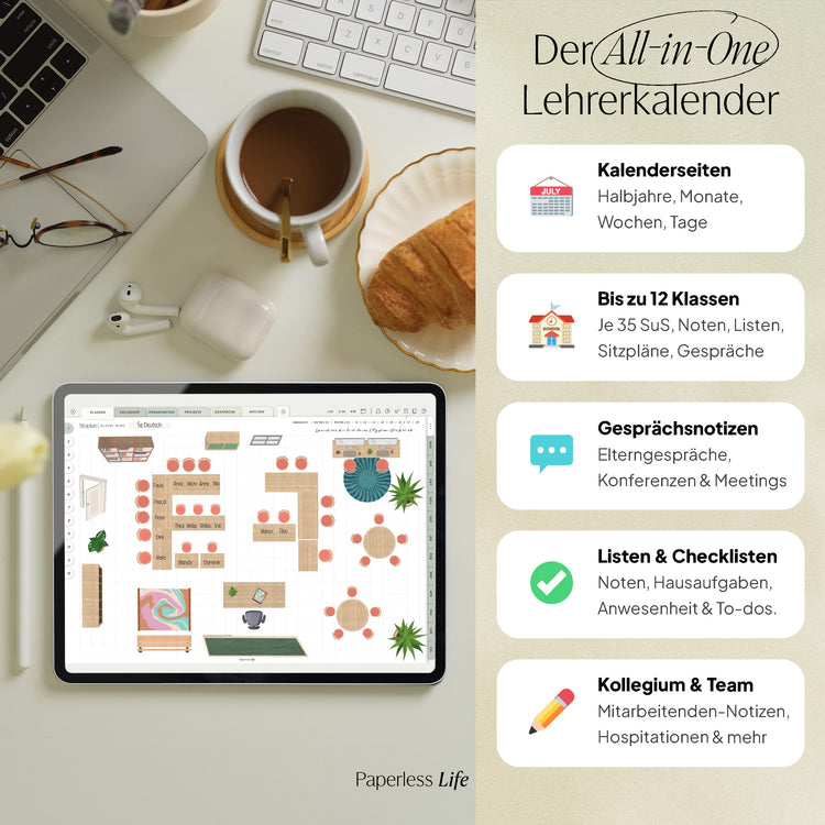 Digitaler Planer für die Schulleitung 26/27