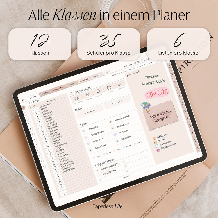 Digitaler Planer für die Schulleitung 26/27