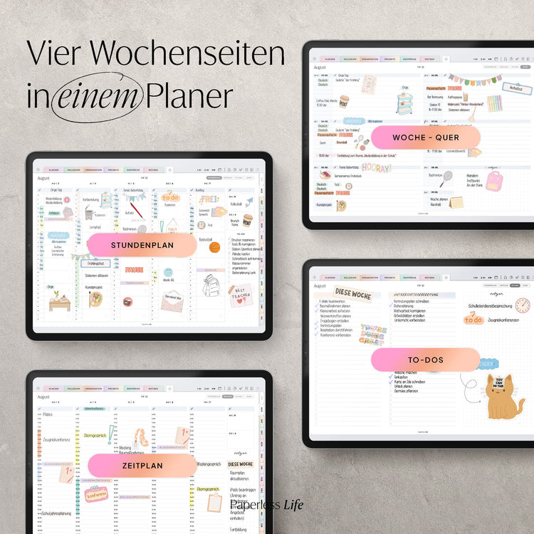 Digitaler Planer für die Schulleitung 26/27