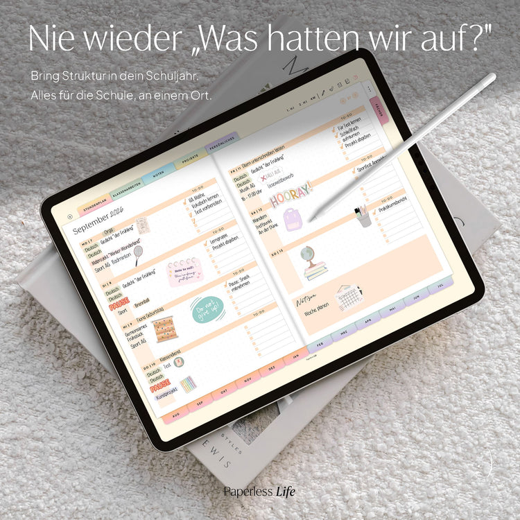 Digital Student Calendar 2025/26