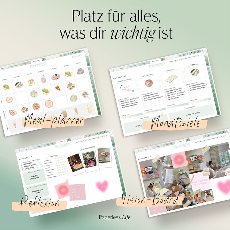 Bundle: Digitaler Studienplaner 2025/26 "Study-Buddy"