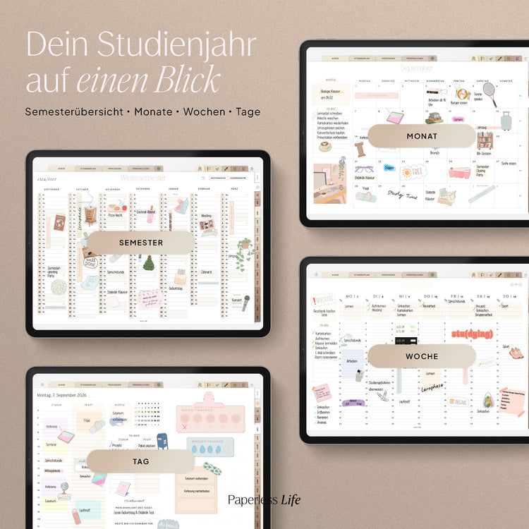 Digital Study Planner 2025/26 "Study-Buddy"