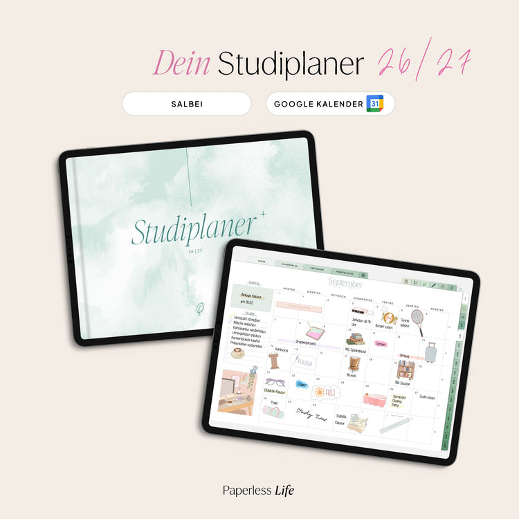 Digital Study Planner 2025/26 "Study-Buddy"