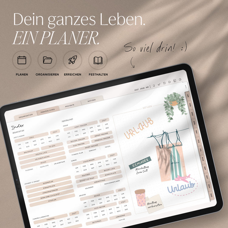 Digitaler Planer 2027 | Der Gamechanger