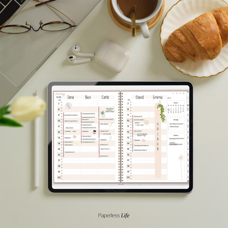 Digitaler Terminplaner 2026 | Für Solo-Selbstständige und kleine Teams