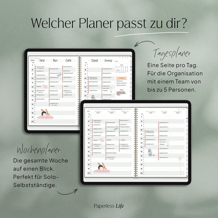 Digitaler Terminplaner 2026 | Für Solo-Selbstständige und kleine Teams