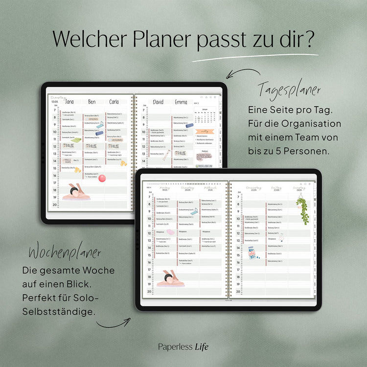 Digitaler Terminplaner 2026 | Für Solo-Selbstständige und kleine Teams