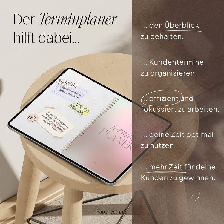 Digitaler Terminplaner 2026 | Für Solo-Selbstständige und kleine Teams