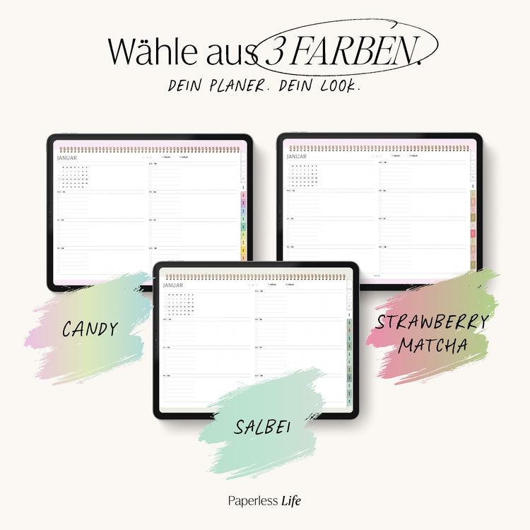 Digital Weekly Planner 2025