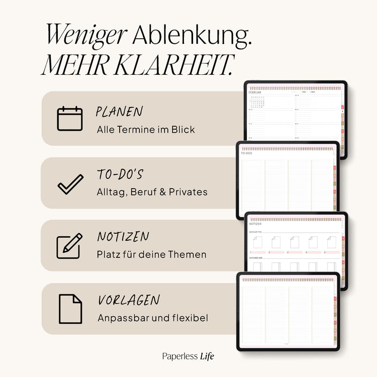 Digital Weekly Planner 2025